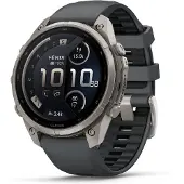 Garmin fenix 9 Pro InReach 43mm AMOLED – Titanium / Black