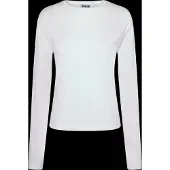 Weekday T-shirt 'Niki' vit