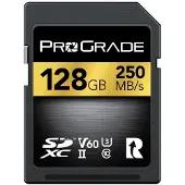 Prograde Digital SDXC UHS-II V60 Memory Card (128GB)
