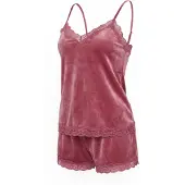 Hunkemoller Kort pyjamas pitaya
