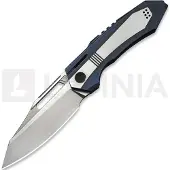We Knife Bogey Limited Edition WE23088-3, Satin Böhler M390, Blue/Satin Titanium, pocket knife
