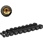HMS hantlar HPT04 i polyuretan 2 x 4 kg