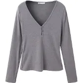 Mango T-shirt 'PAN' grå