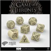 Q-workshop tärningsset: Game of Thrones - Stark