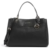 Michael Kors Axelremsväska 'Sac à Bandoulière May Noir Cuir' svart