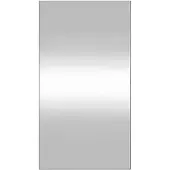 vidaXL Väggspegel 50x100 cm glas rektangulär