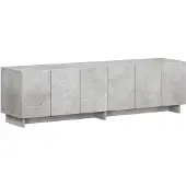 vidaXL TV-bänk 140 x 34.5 x 40 cm Betonggrå Konstruerat trä