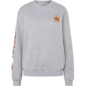 Marmot Women's Mountain Geo Crew Sweatshirt Grey Heather