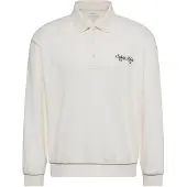 Calvin Klein Jeans Embroidered Logo Polo Sweatshirt