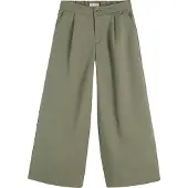 Tommy Hilfiger Essential Wide Leg Twill Trousers