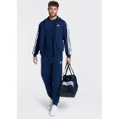 Adidas Träningsoverall marinblå / vit