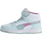 Puma Sneaker 'Rebound' pastellblå / orkidé / vit