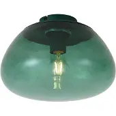 QAZQA Design taklampa grön med grönt glas - Giselle