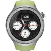 Motorola moto watch - Matte Silver + PANTONE Herbal Garden band *DEMO*
