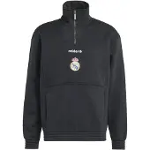 Adidas Real Madrid Eqt Tröja Med Halv Dragkedja