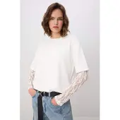 Trendyol T-shirt ecru