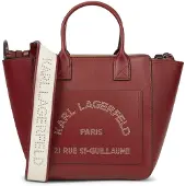 Karl Lagerfeld Handväska 'K/Daily' beige / kräm / bordeaux