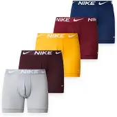 Nike Underwear Boxershorts mörkblå / honung / grå / röd / vinröd