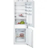 Bosch Serie | 6 KIS86AFE0 - Kylskåp/frys - bottenfrysskåp - inbyggd - fördjupning - bredd: 56 cm - djup: 55 cm - höjd: 177.5 cm - 266 liter - Klass E