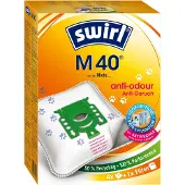 Swirl M 40 EcoPor Anti Odour Dammsugarpåsar 4 st