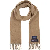 Suitable Halsduk Rutig Merinoull Beige