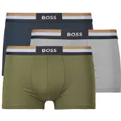 BOSS Boxershorts Trunk 3P Motion man - Flerfärgad - EU L
