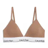 Calvin Klein Lightly Lined Triangle Bralette Icon Cotton Modal
