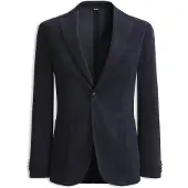 BOSS Cotton and cashmere blend slim-fit blazer