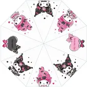 Sakami Merchandise Sanrio Kuromi &amp; My Melody Paraply
