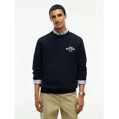 Tommy Hilfiger 1985 Logo Terry Crew Neck Sweatshirt
