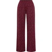 s.Oliver Pyjamasbyxa bordeaux / svart