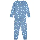 Petit Bateau Pyjamas PYJAMA pojkar - Blå - 12 år