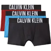 Calvin Klein 3 Pack Boys Trunks Intense Power