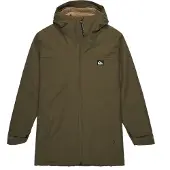 Quiksilver - Jackor - Overcast 3K Parka Black för UnisexNylon - Storlek S - Svart