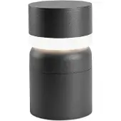 Faro LED pollare SETE, Svart, Aluminium / grå / zink, Modern, LED-utomhuslampa