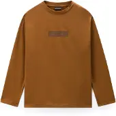 Napapijri T-shirt konjak / gyttjefärgad