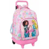 Safta Compact Barbie Painterly Ryggsäck Med Hjul