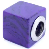 Viceroy Glaspärla - - VMM0209-07 - Lila - Sterling Silver 925 - Unisex violett