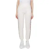 GUESS Sportbyxa 'Britney' beige / svart / off-white