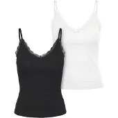 Urban Classics Tb7514a Ärmlös V-ringad T-shirt 2 Enheter