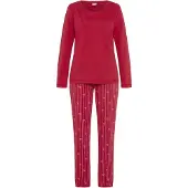 LASCANA Pyjamas rosa / röd