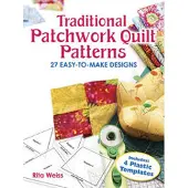 Traditional Patchwork Quilt Patterns With Plastic Templates - Instructions