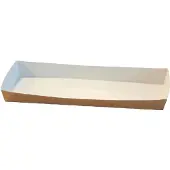MultiLine Pølsebricka 200x90x20 Mm Med Kant Brun 100 St.