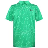 Under Armour Kortärmad Grön Krage Kids PlayOff Polo Shirt 1350170 299