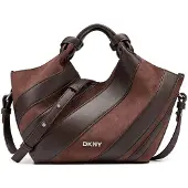 DKNY för kvinnor. R63EMM60 Liten brun väska Paula (OSFA), Casual, Polyuretan