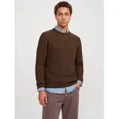Jack & Jones Tröja 'JJEDOVER' choklad