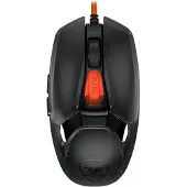 Cougar CGR-WONB-M487 Gaming-mus Sladd Optisk Svart 6 Knappar 20000 dpi