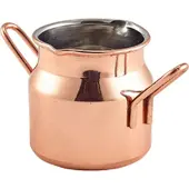 Genware Mini Copper Milk Gräddkanna 2,5 Oz