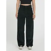 Volcom - Byxor dam - Weellow II Corduroy Pant W Scarab för Unisex - Storlek 28 US - Grön