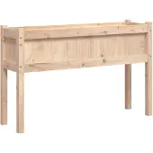 vidaXL Odlingslåda med ben 110x31x70 cm massivt douglasträ